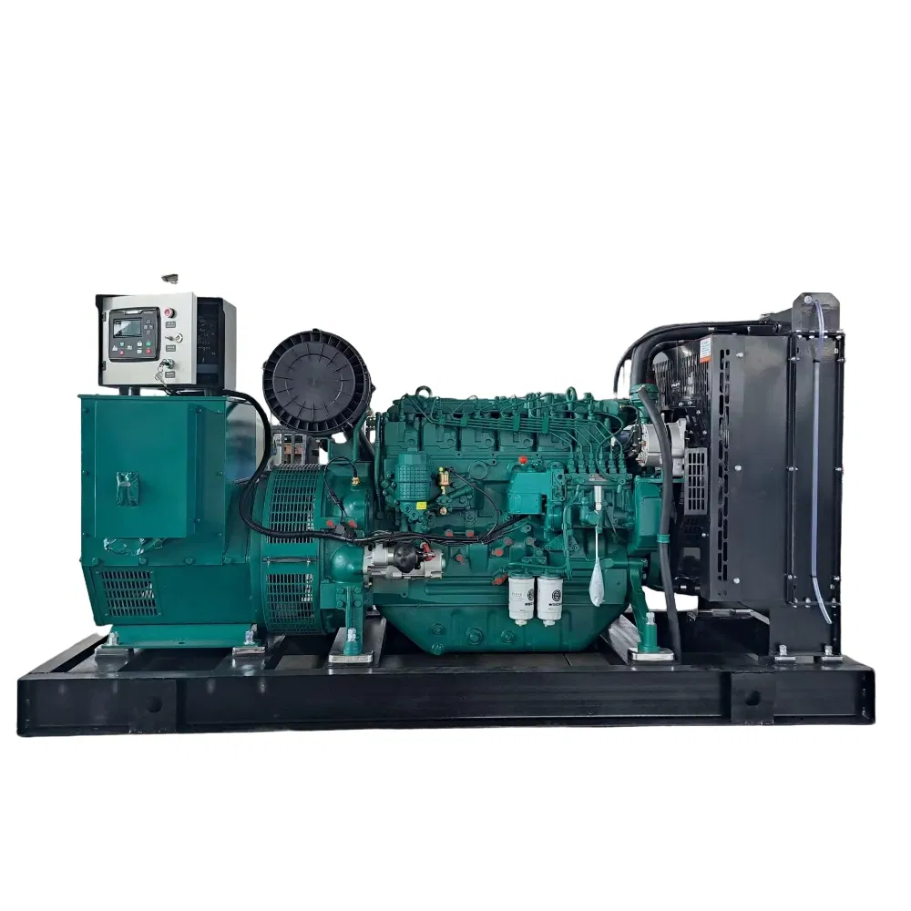 مجموعة مولدات الديزل الثقيلة ويشاي 2-3500kw مع تنظيم الجهد التلقائي