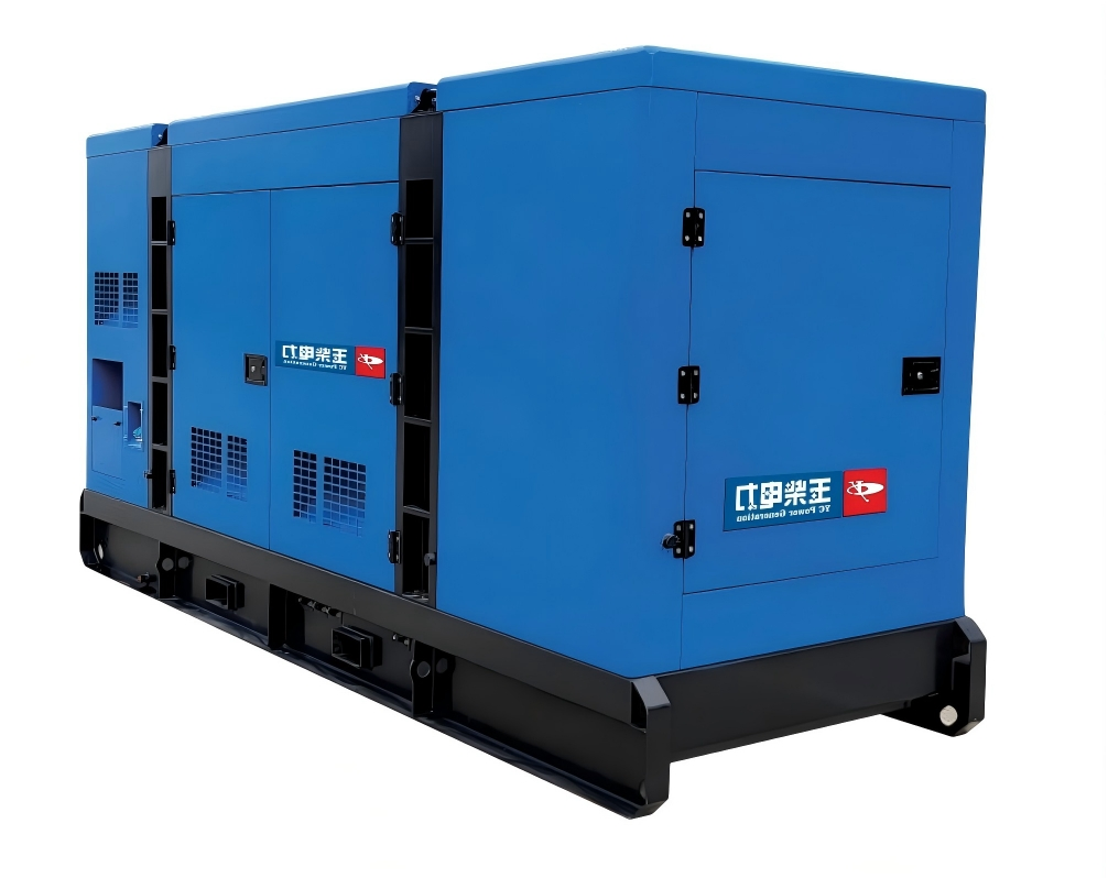 مولد ديزل احتياطي للطوارئ من يوتشاي 600kw/750kVA عازل للصوت