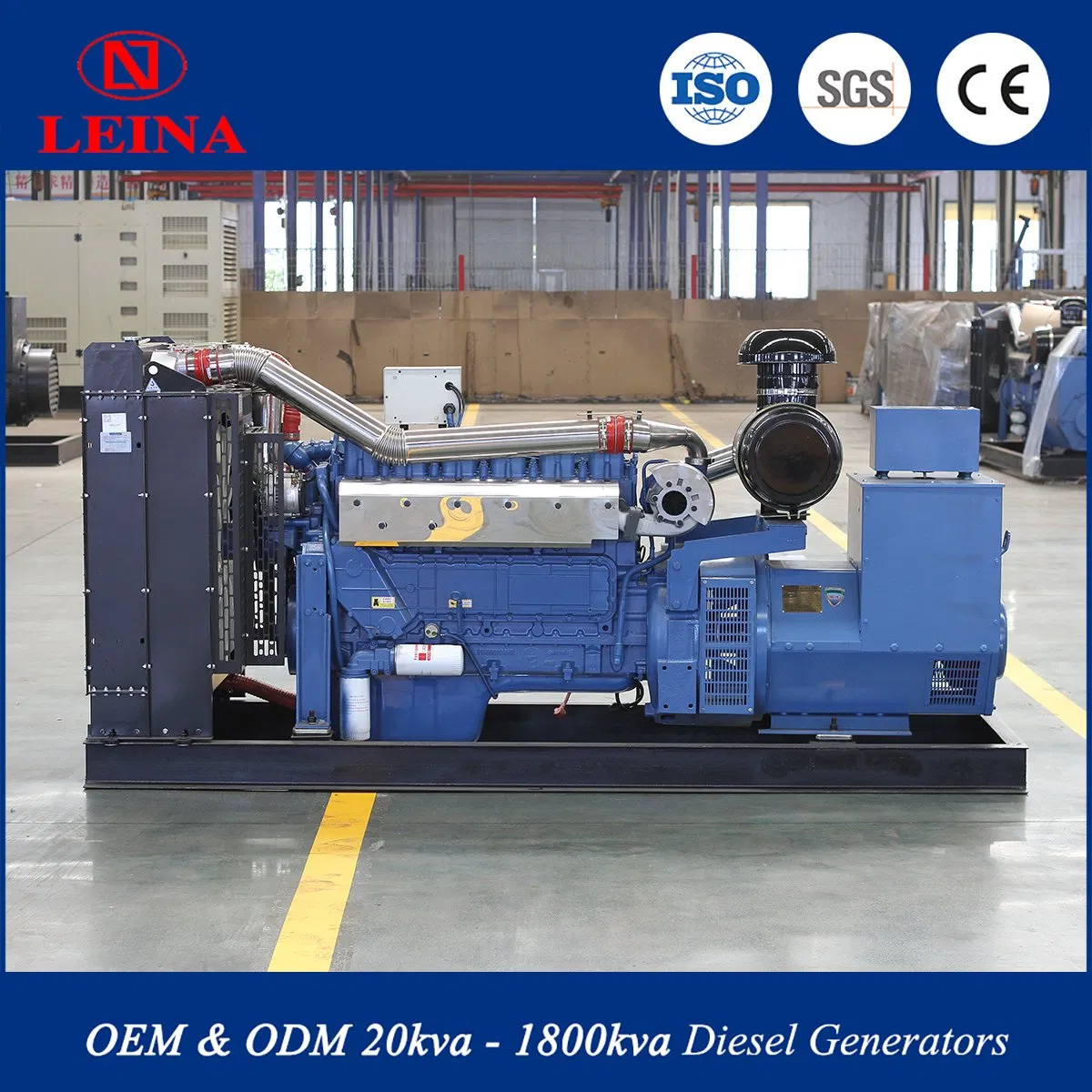 ديزل صامت / بحري مفتوح 200kw 250kw 300kw 3 نوع فائق الصمت صو******د كهربائي صناعي ديزل مجموعة مولدات الطاقة ويفانغ