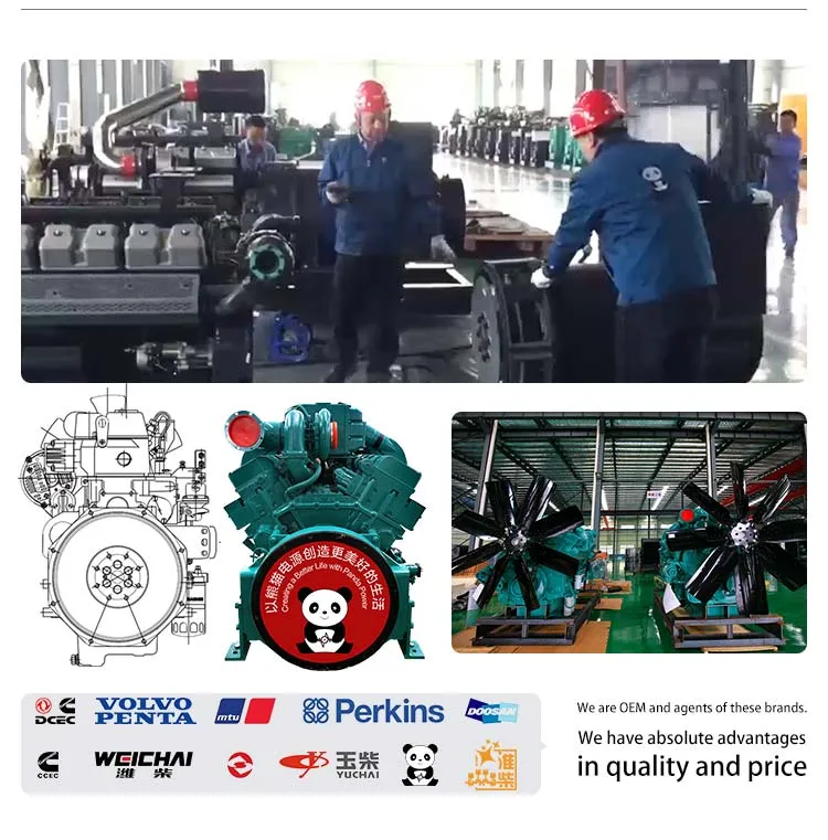 مولد كهربائي ديزل ثقيل الخدمة نوع صامت 400kw/500kVA
