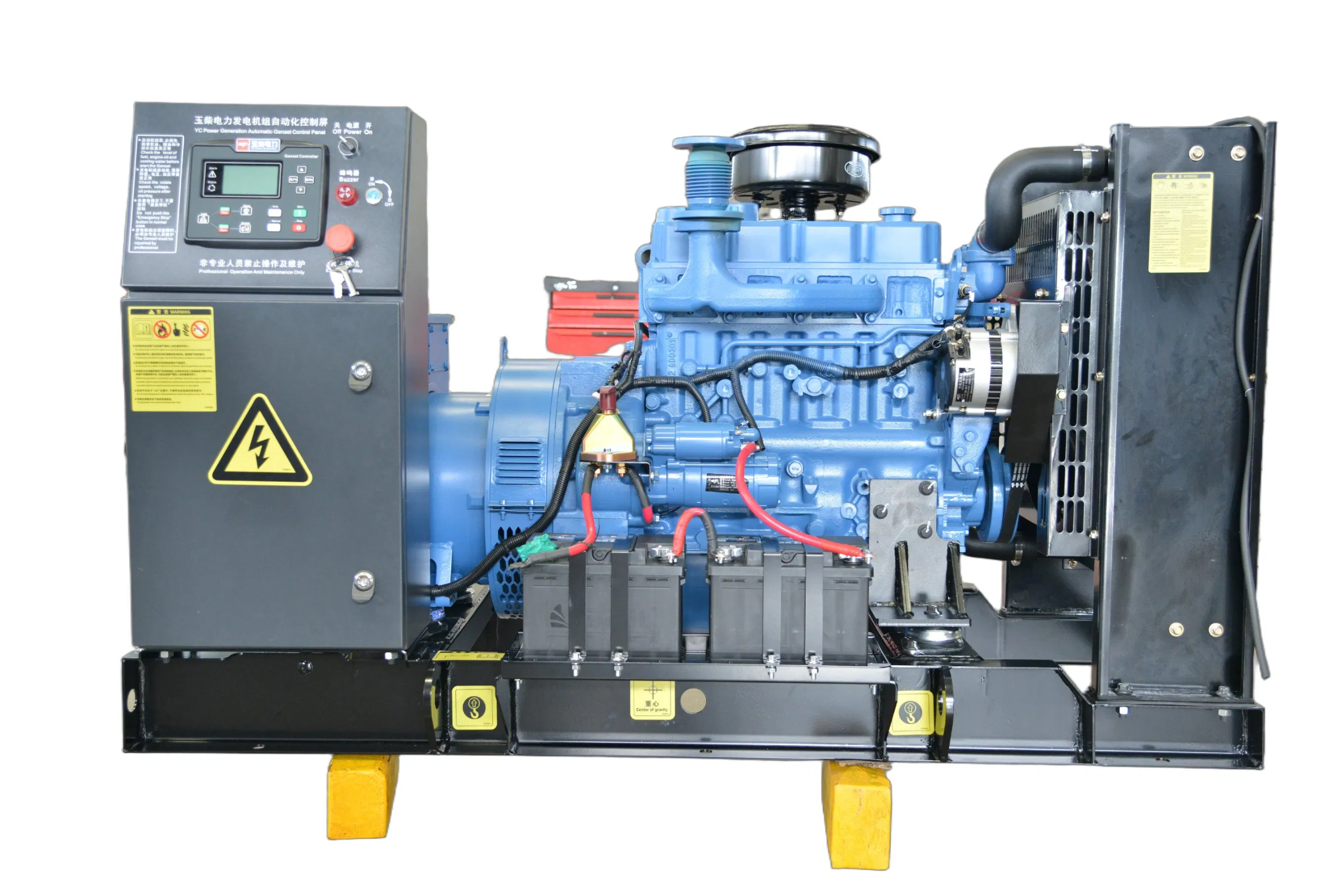 مولد ديزل ثقيل 90kw/113kVA لتعدين الطرق وبناء الطرق مجموعة مولدات ديزل يوتشاي مفتوحة