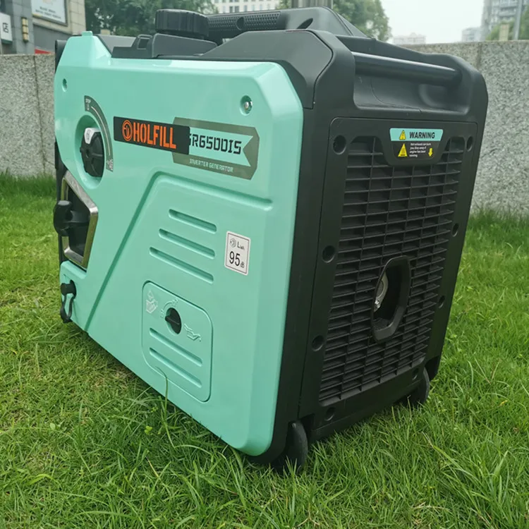 مولد عاكس مزدوج الوقود بدء كهربائي بدء عن بُعد 2 كيلووات 3kw 3.5kw 4000W 5kw مولد بنزين وغاز البترول المسال محمول منزلي مبرد بالهواء صغير صامت