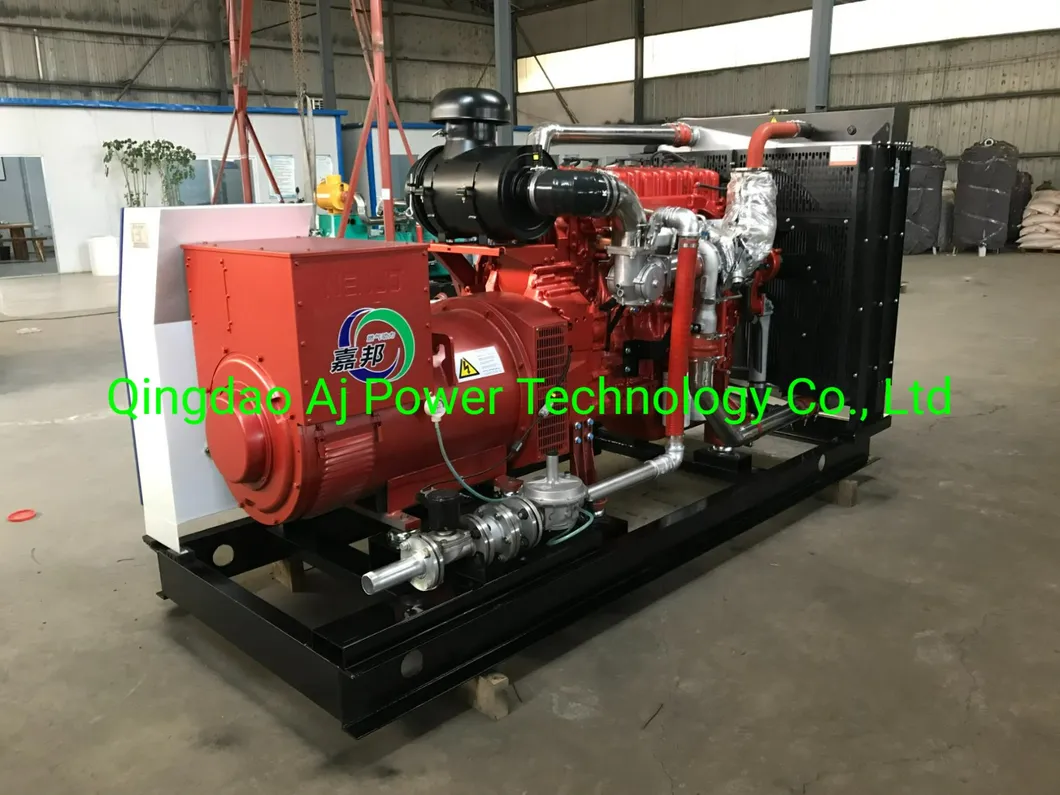 وظيفة تسخين زيت المحرك المساعد 250kw مجموعة مولدات الغاز الطبيعي يوتشاي بالغاز الحيوي CNG