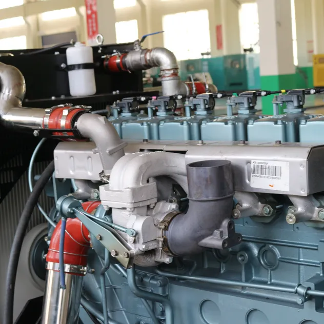 مولد غاز طبيعي محمول عالي الكفاءة 150kw لتوفير الطاقة
