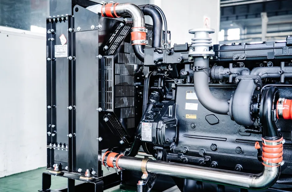 مولد ديزل رباعي الأشواط قوي 280kw مع ISO45001