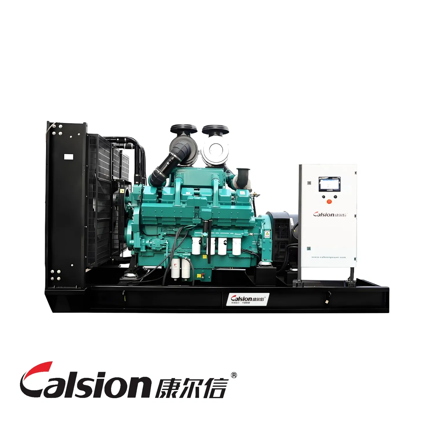 مولد ديزل صناعي مفتوح من النوع الثقيل 1000kVA 1500kVA 2000kVA 2500kVA
