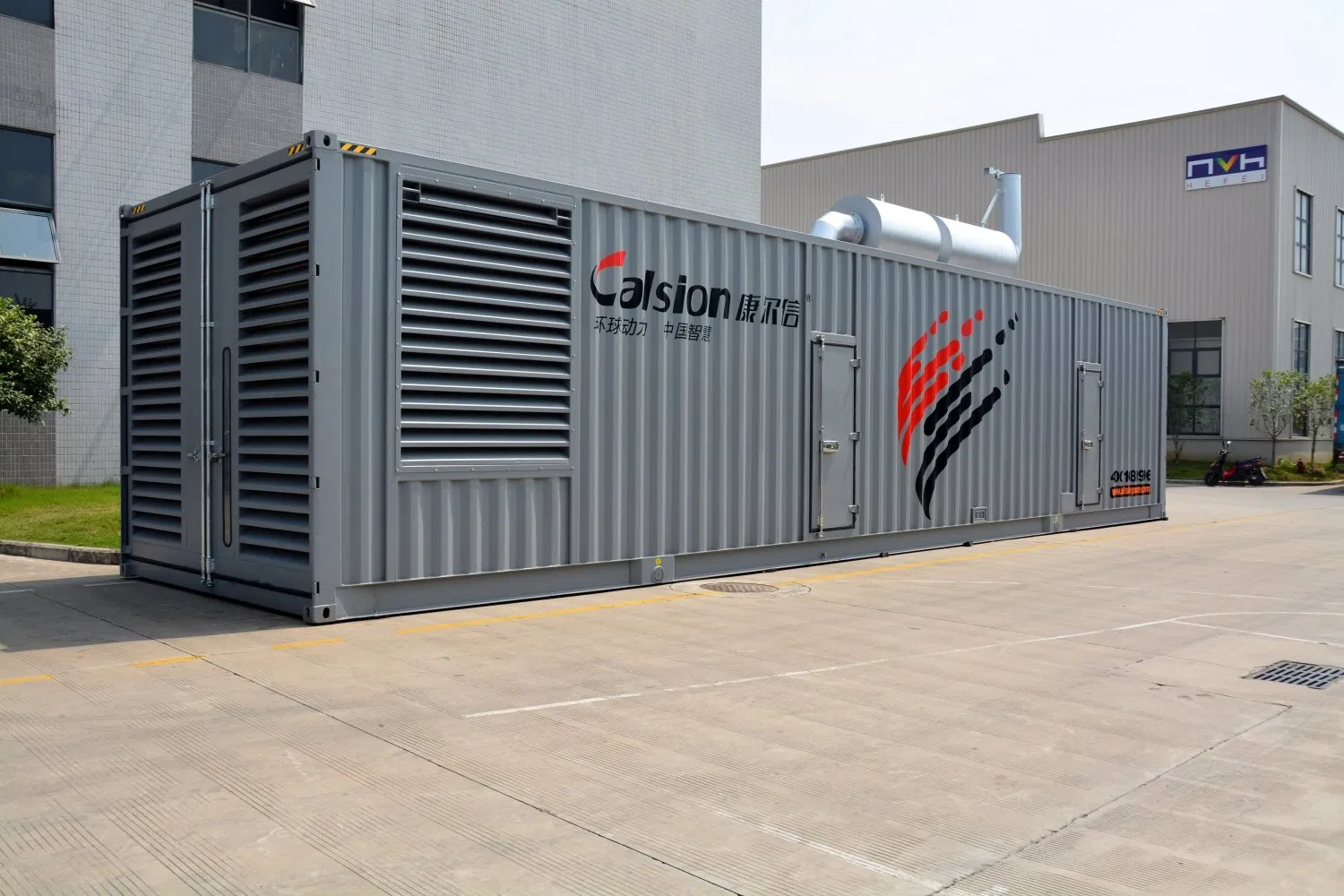 1250kVA, 3750kVA مجموعة مولدات حاويات بمحركات ديزل موتو يوتشاي