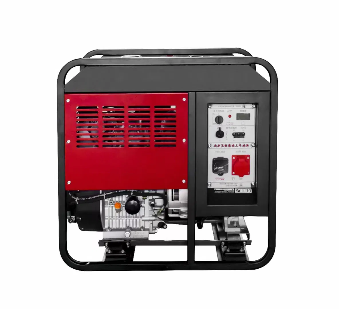 11kw 12kVA 15kVA 16kVA أفضل مجموعة مولد ديزل بدء كهربائي مبرد بالهواء استهلاك منخفض للوقود صناعي احتياطي منزلي طاقة نوع صامت مجموعة مولد ديزل