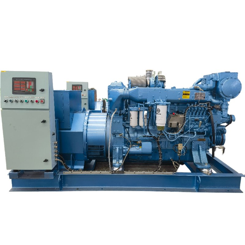 200kw/250kVA مجموعة مولدات الديزل البحرية ويشاي مع محرك لاندكينغ