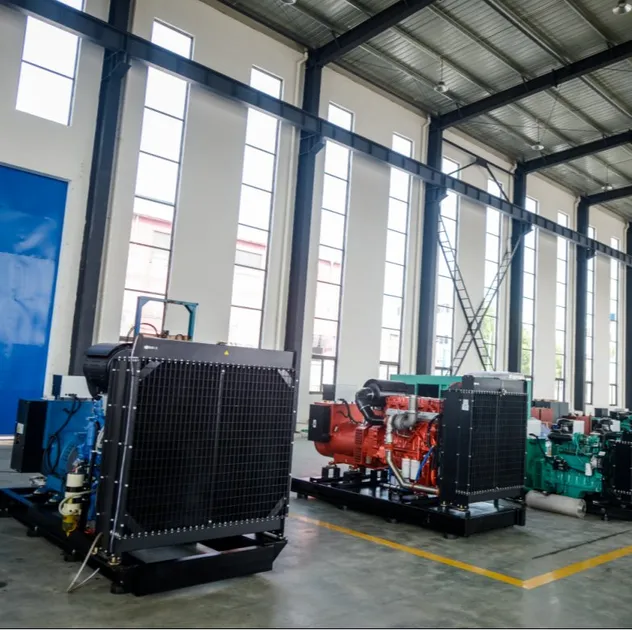 مجموعة مولدات الغاز الطبيعي من ويشاى عالية الجودة 400kw لحل طاقة هادئ
