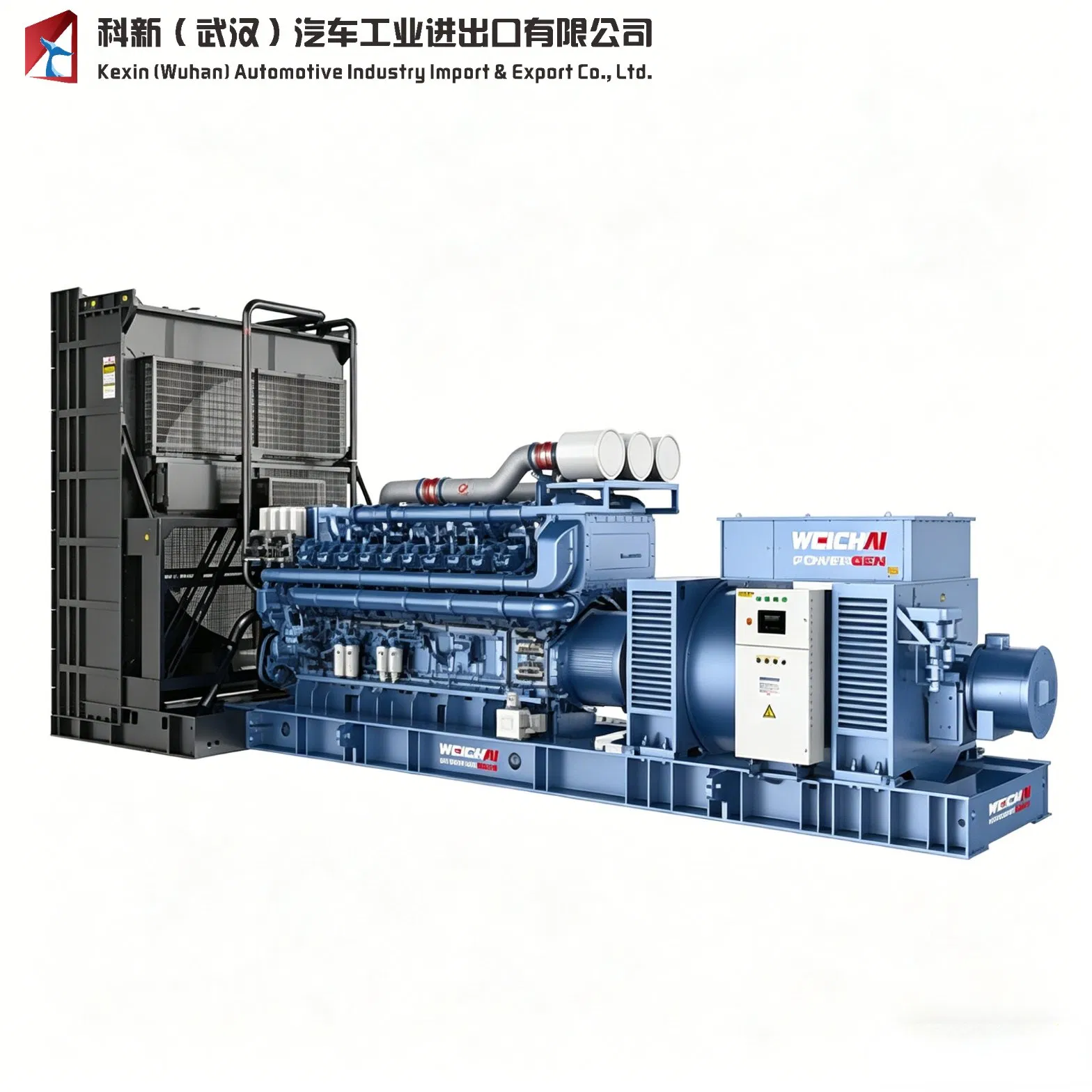 مجموعة مولدات الديزل الصناعية ويشاي 20kw إلى 2000kw للتطبيقات التجارية والبحرية