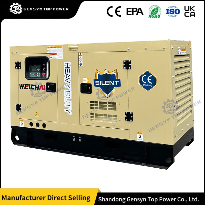 150kVA حل احتياطي تجاري للطوارئ مجموعة مولدات ديزل صامتة