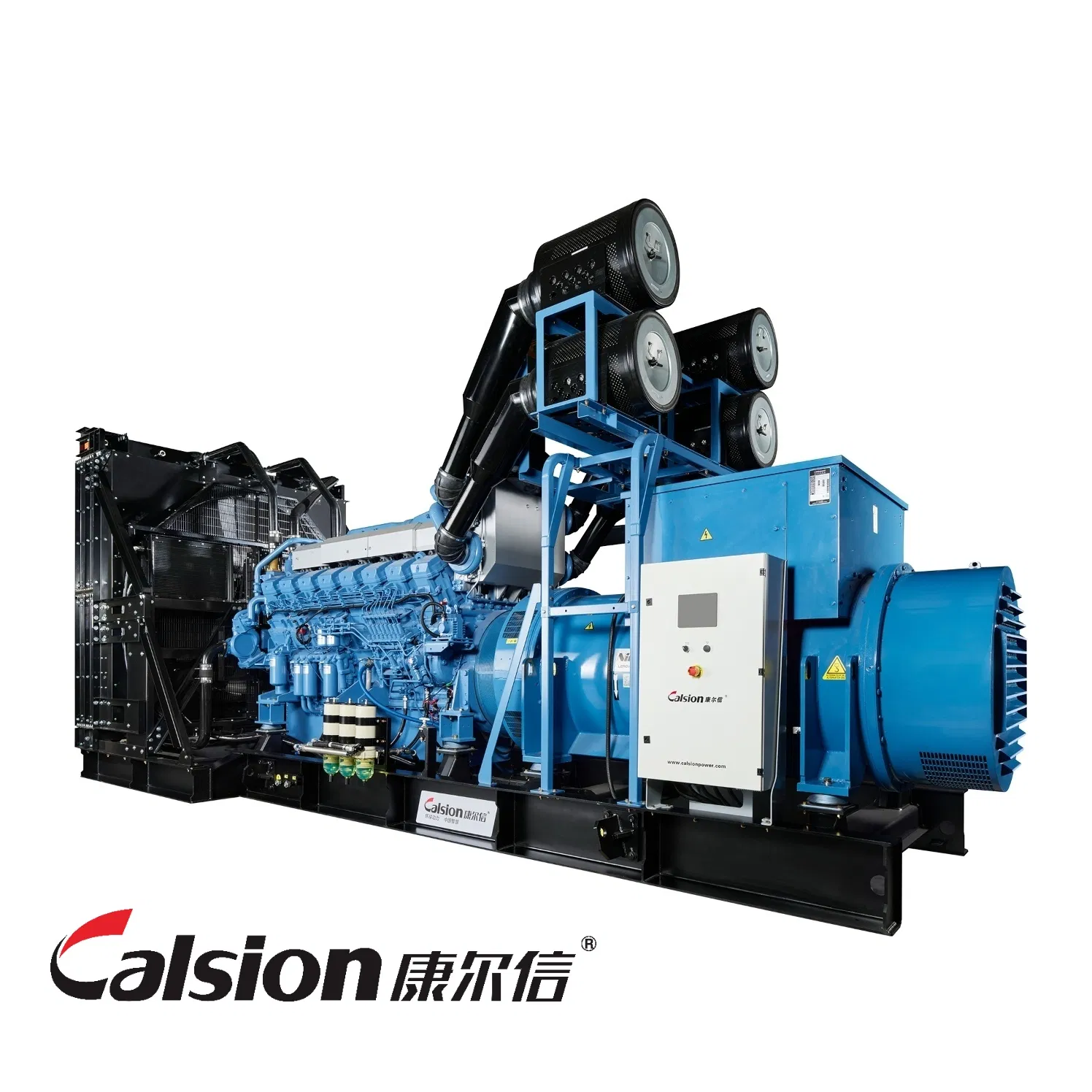 مولد ديزل صناعي مفتوح من النوع الثقيل 1000kVA 1500kVA 2000kVA 2500kVA