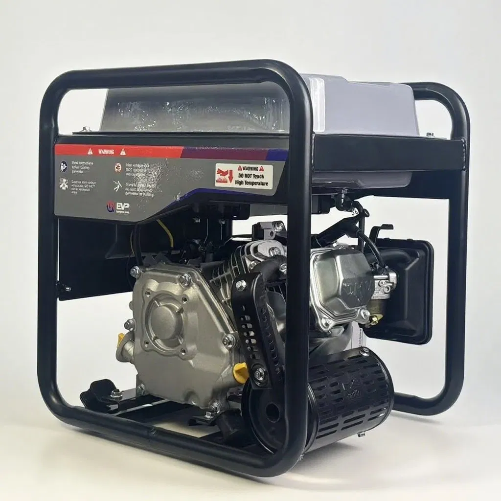 مولد غاز محمول عاكس رقمي منزلي للاستخدام الخارجي في المخيمات 1kVA-10kVA