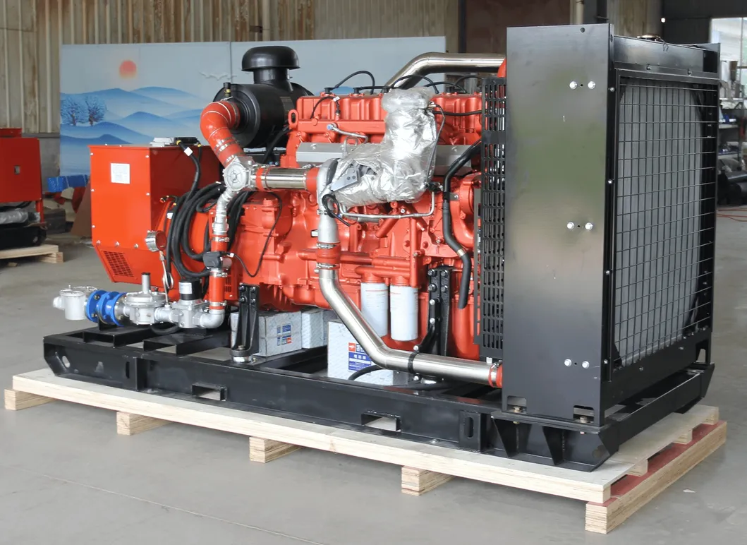 1300kw محطة معالجة مياه الصرف الصحي / مجموعة مولدات غاز البيوجاز