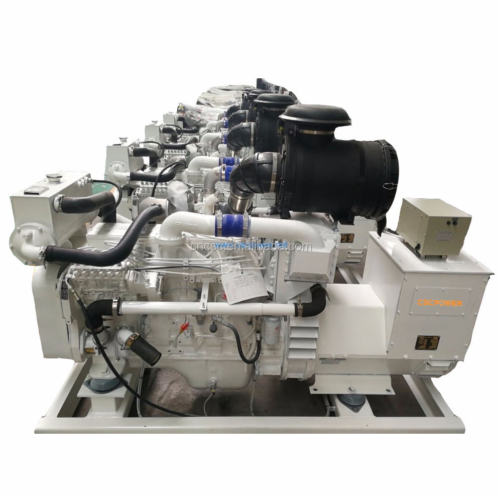 تصنيع التكنولوجيا المتقدمة 4 أسطوانات ميني 20kw مجموعة مولدات الديزل البحرية