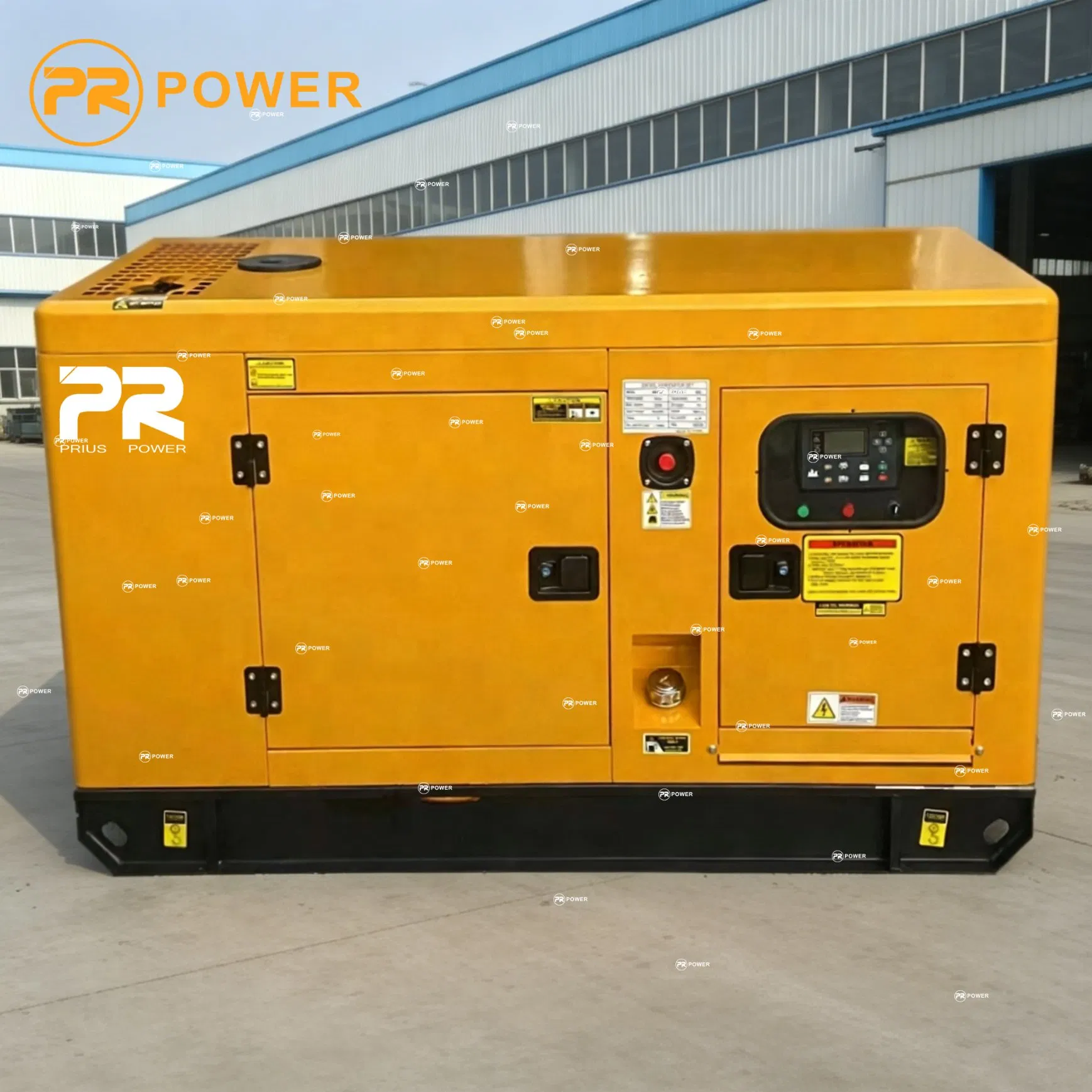 بيع ساخن 50Hz 60Hz القدرة المصنفة 280kw 350kVA مجموعة مولدات الديزل الصامتة الثقيلة مع البكرة
