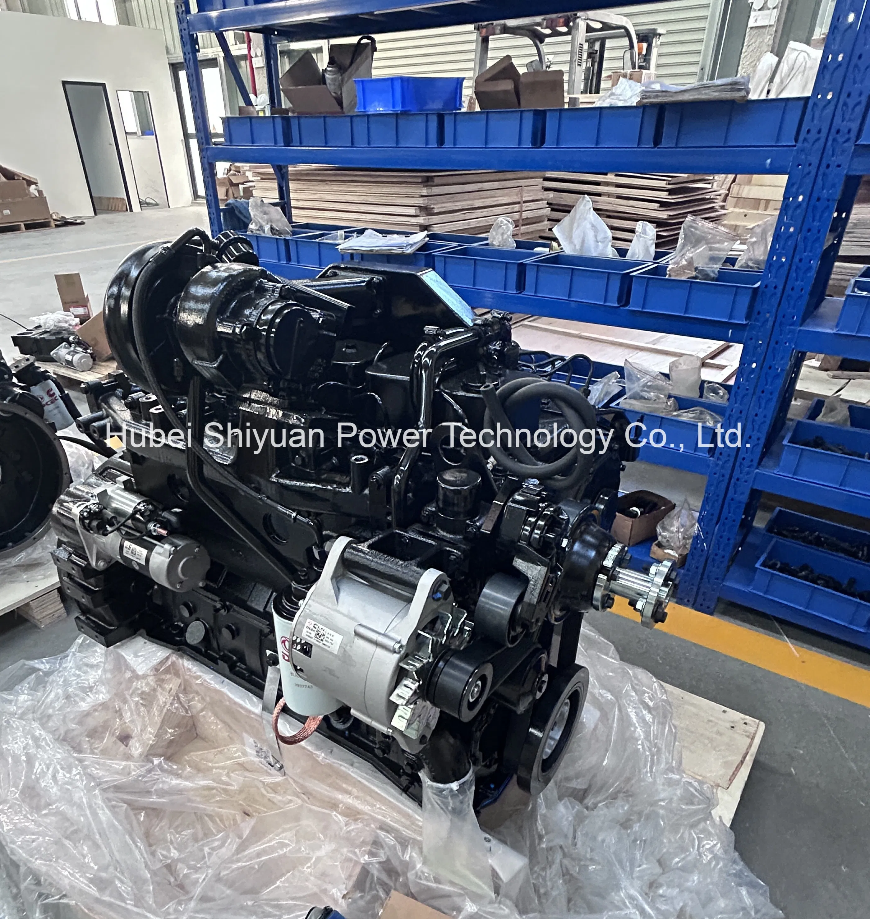 مجموعة مولدات ثقيلة 6BTA5.9 محرك ديزل 6BTA5.9-C180