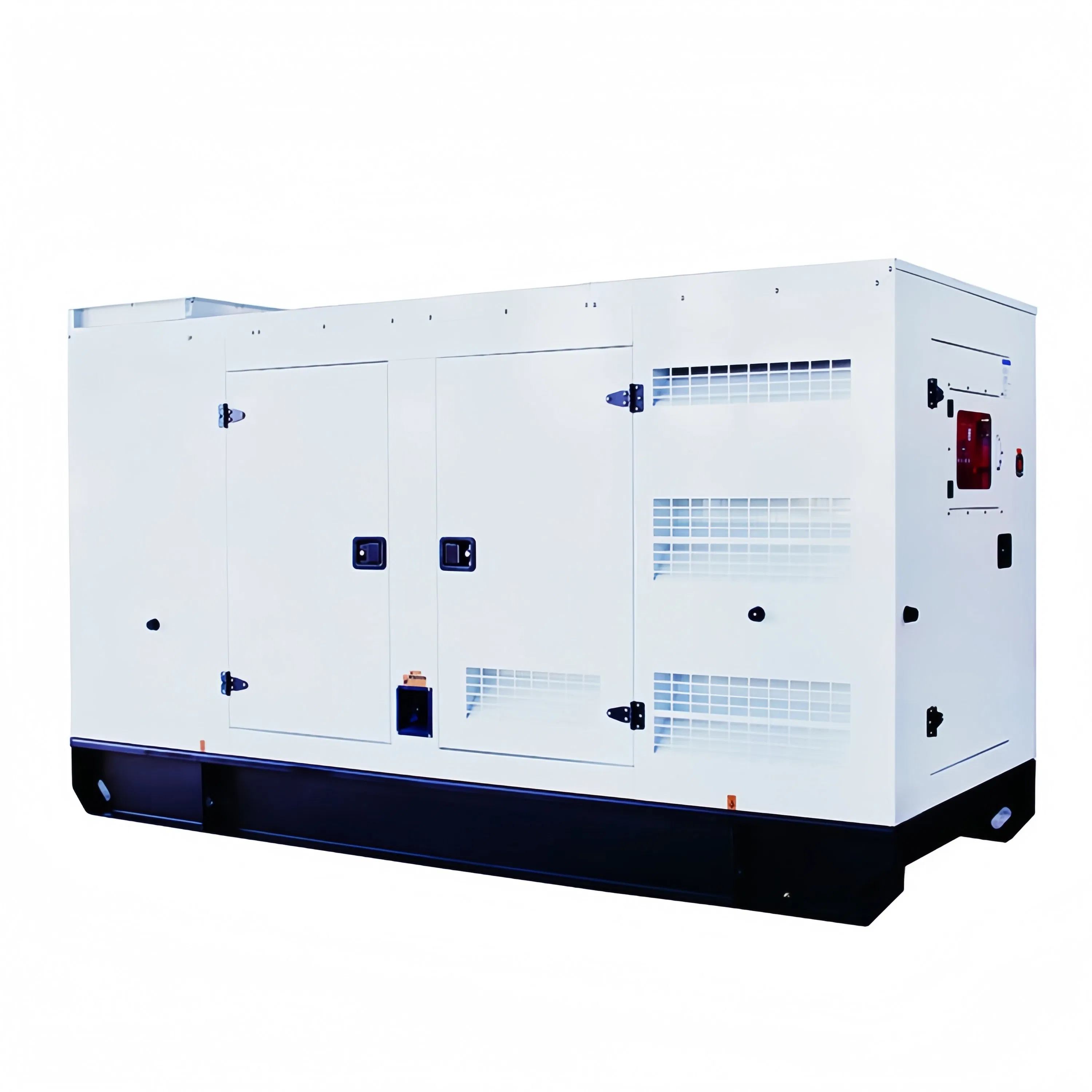 توليد الطاقة 500kVA/400kw 450kVA/360kw مجموعة مولدات الديزل الاحتياطية الصناعية من نوع الحاوية الصامتة المدعومة بمحرك هيونداي مع 1500rpm