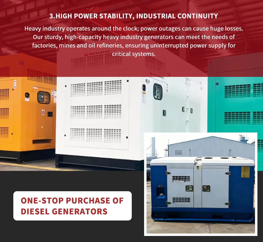 150kVA حل احتياطي تجاري للطوارئ مجموعة مولدات ديزل صامتة