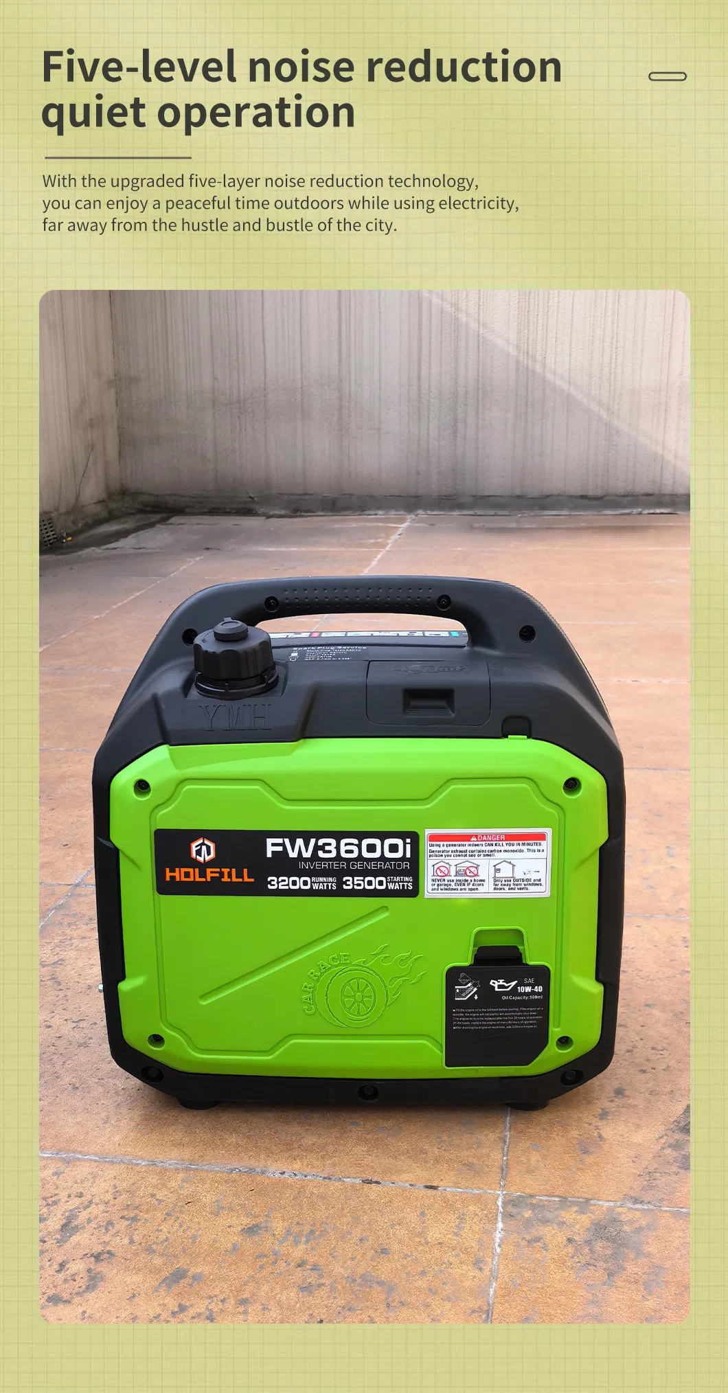 بدء يدوي محمول صامت 3.5kw 3500W مولد بنزين صغير رخيص للمنازل