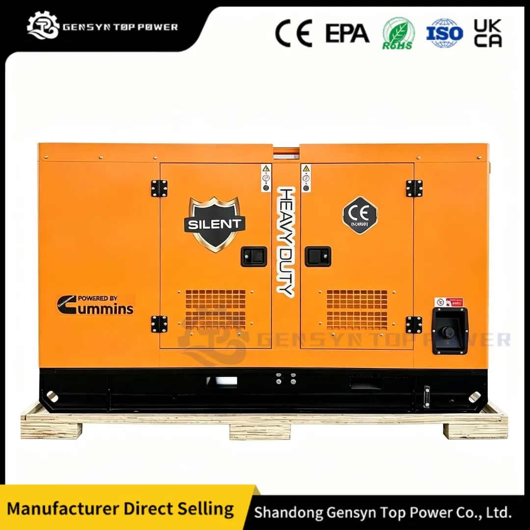 30kVA مجموعة مولدات الديزل الصامتة الاحتياطية التلقائية ذات الهيكل المدمج من كامينز