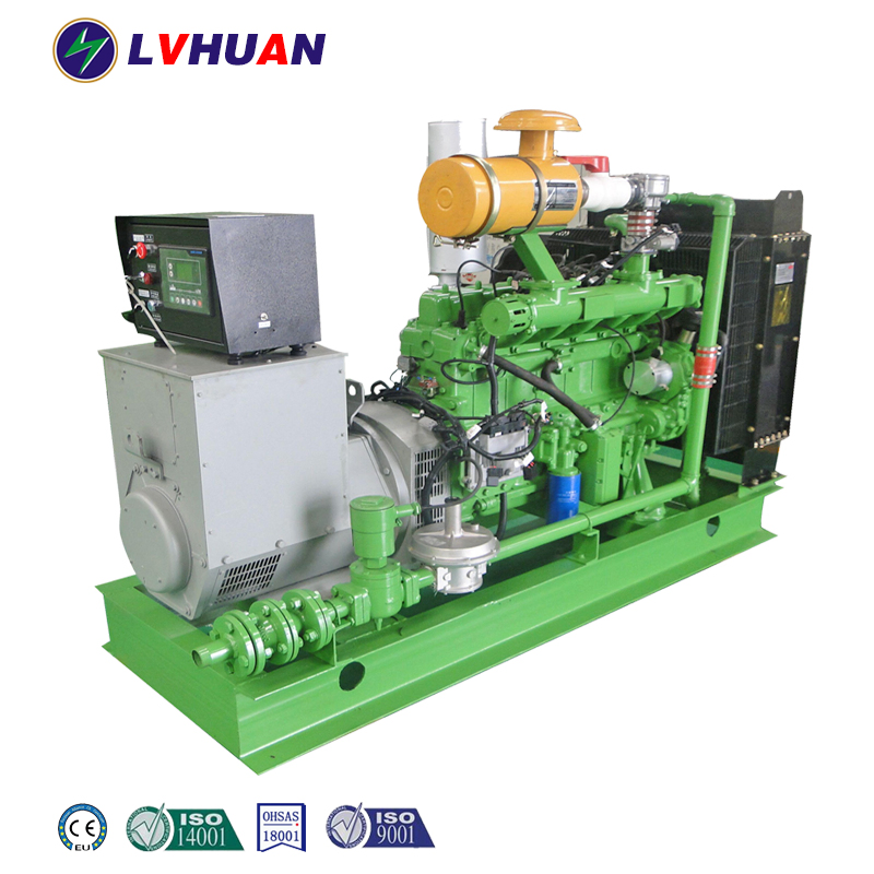 مولد توربين غازي صغير مولد طاقة غاز مولد غاز مجموعات توليد 50kw