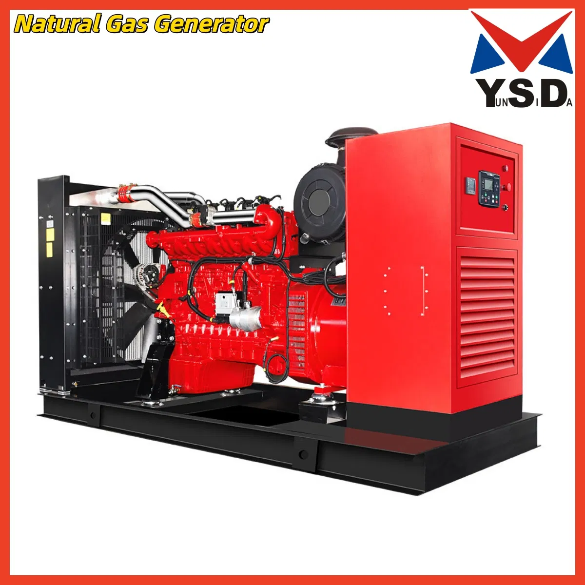 250kw 50Hz 1500rpm وقود مزدوج 3 مرحلة خشب غاز ديزل محرك كومينز طاقة محرك غاز محطة طاقة LNG/Cn/ LPG/كتلة حيوية غاز حيوي ميثان بروبان مجموعة مولدات غاز