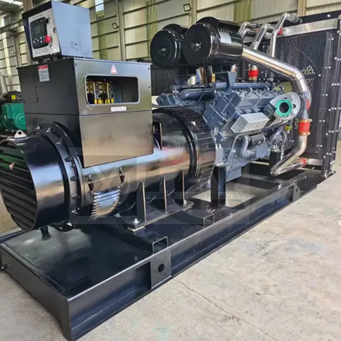 30kVA 50kVA 100kVA 250kVA 1000kVA مجموعة مولدات ديزل مفتوحة الإطار للاستخدام الصناعي والتجاري من كومينز للطاقة الكهربائية