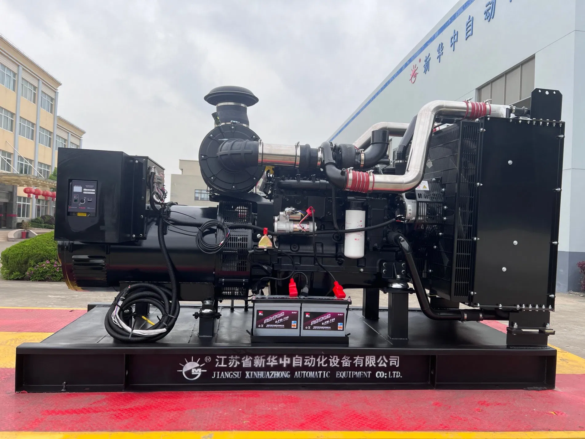 مولد ديزل طوارئ صامت 350kw مع نظام تحويل الطاقة التلقائي محرك كومينز احتياطي للطاقة