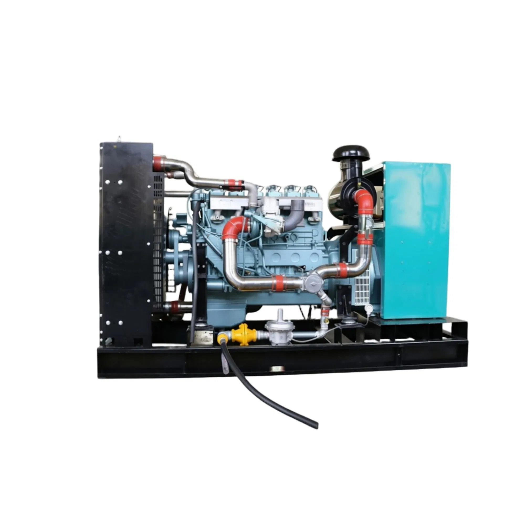 مولد غاز طبيعي محمول عالي الكفاءة 150kw من سينوتروك لتوفير الطاقة