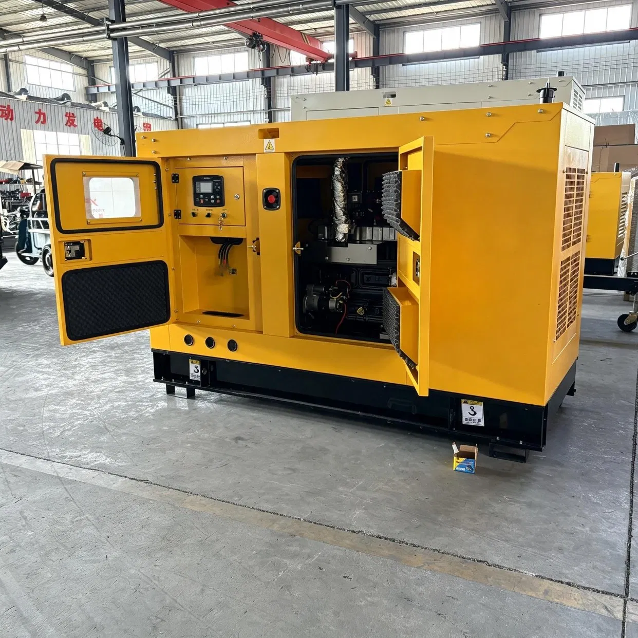 Low Operation Noise Biogas Generator Set 30kw 60Hz Water Cooled Silent Standard Open Frame Optional for on Site Power Generation