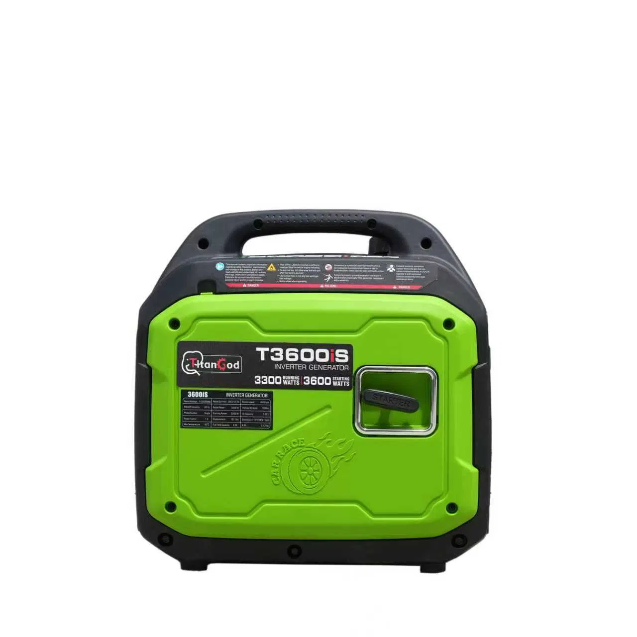 3.3kw 3600W مجموعة مولدات البنزين المحمولة ذات العاكس للصوت المنخفض