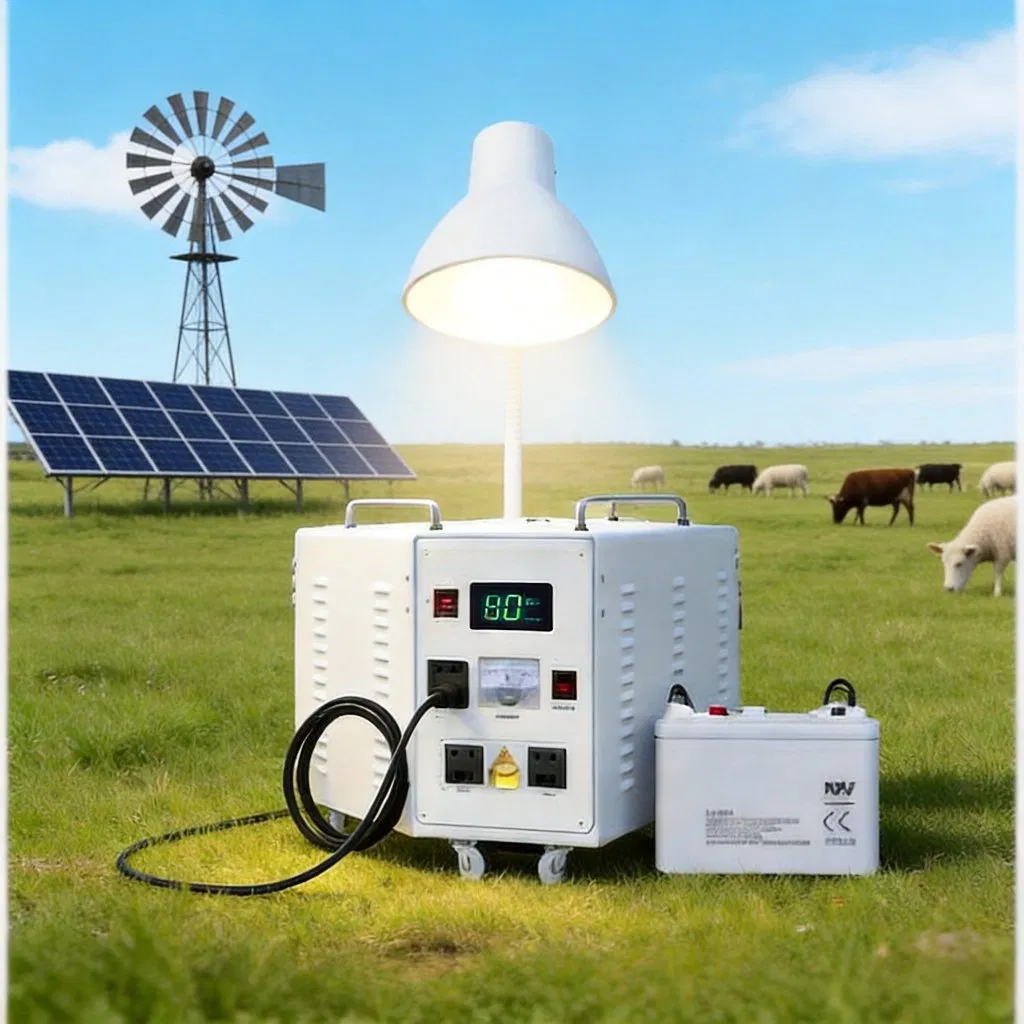 8kw Low Noise Wind Solar Hybrid Generator Complete Set Suitable for Farm Irrigation Daily Power Supply Solution
