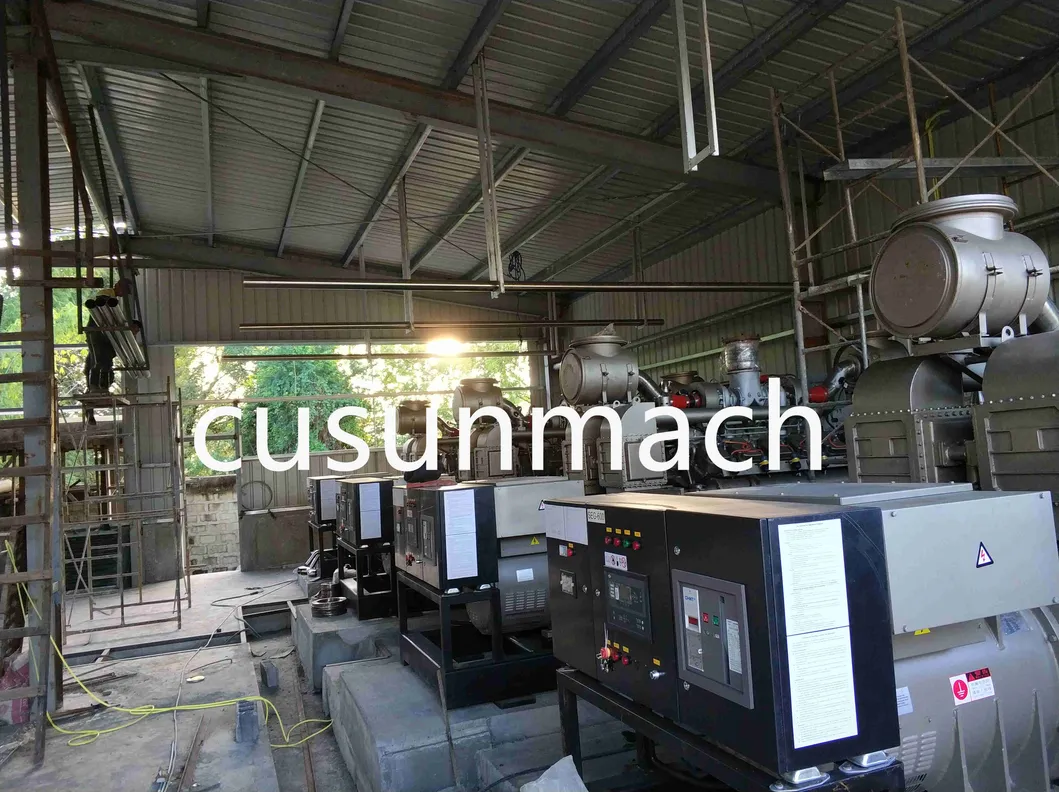 150kw مجموعة مولدات الطاقة من الغاز الحيوي المستمر