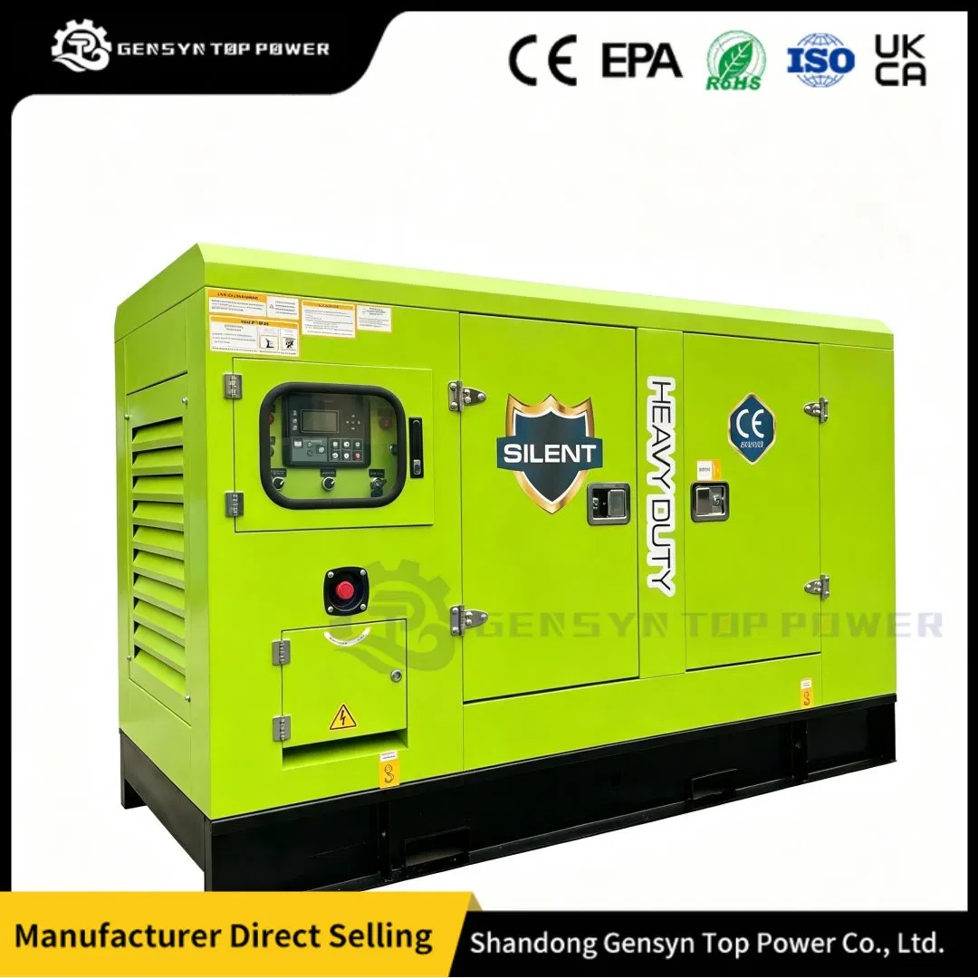 40kVA 150kVA 250kVA مجموعة مولدات الديزل الثقيلة الصامتة لمشروع التعدين