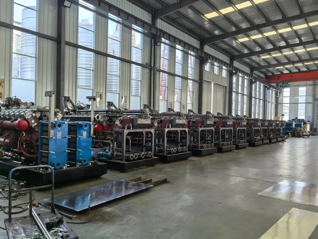 700kw مجموعة مولدات الغاز الحيوي