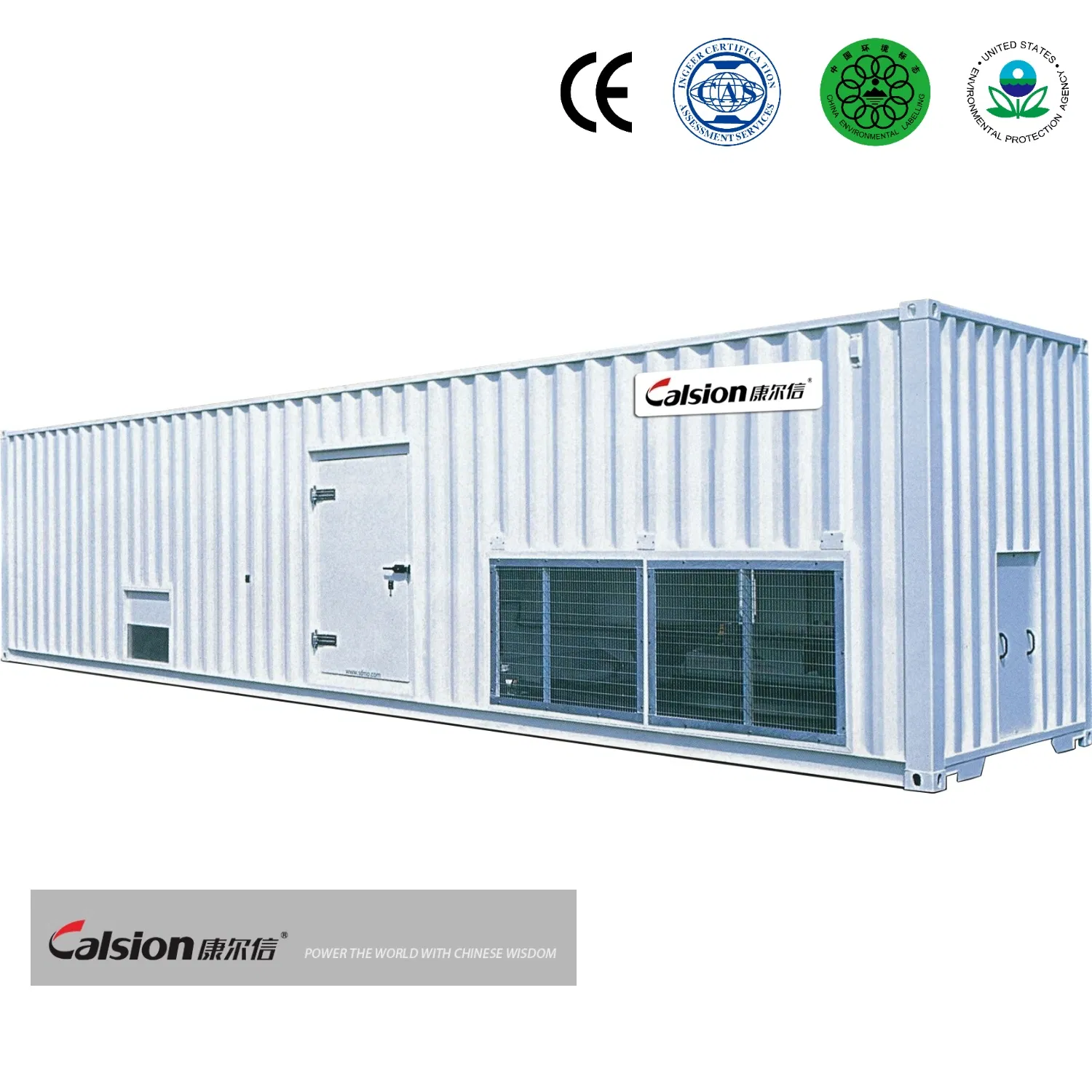 1250kVA, 2500kVA, 3750kVA مجموعة مولدات الديزل الحاوية بمحركات موتو يوتشاي