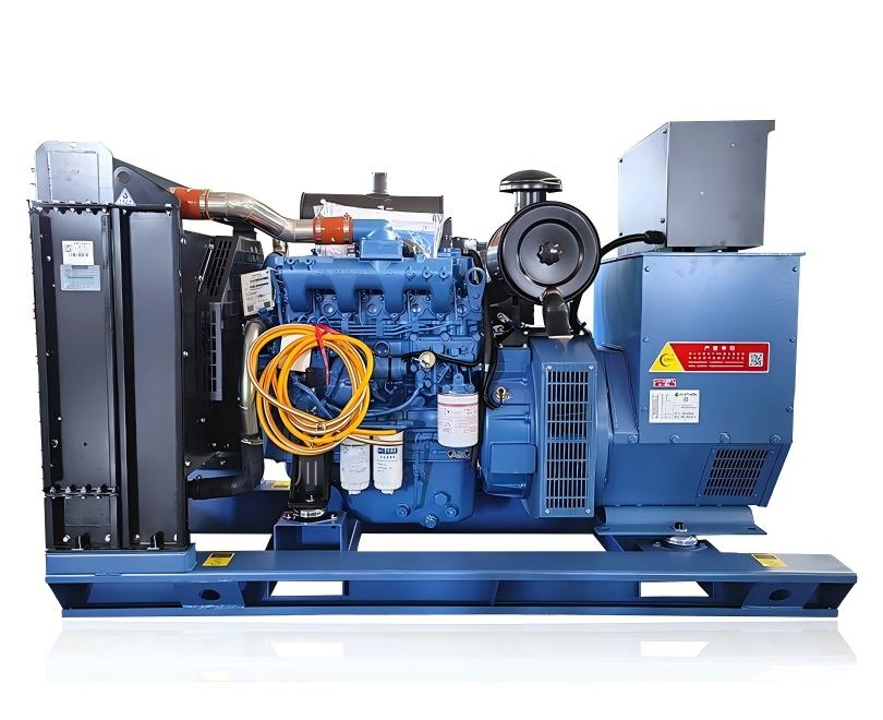 مولد يوتشاي منخفض الانبعاثات 130kw/163kVA مزود الطاقة لموقع البناء نوع مفتوح مؤقت مجموعة مولدات الديزل