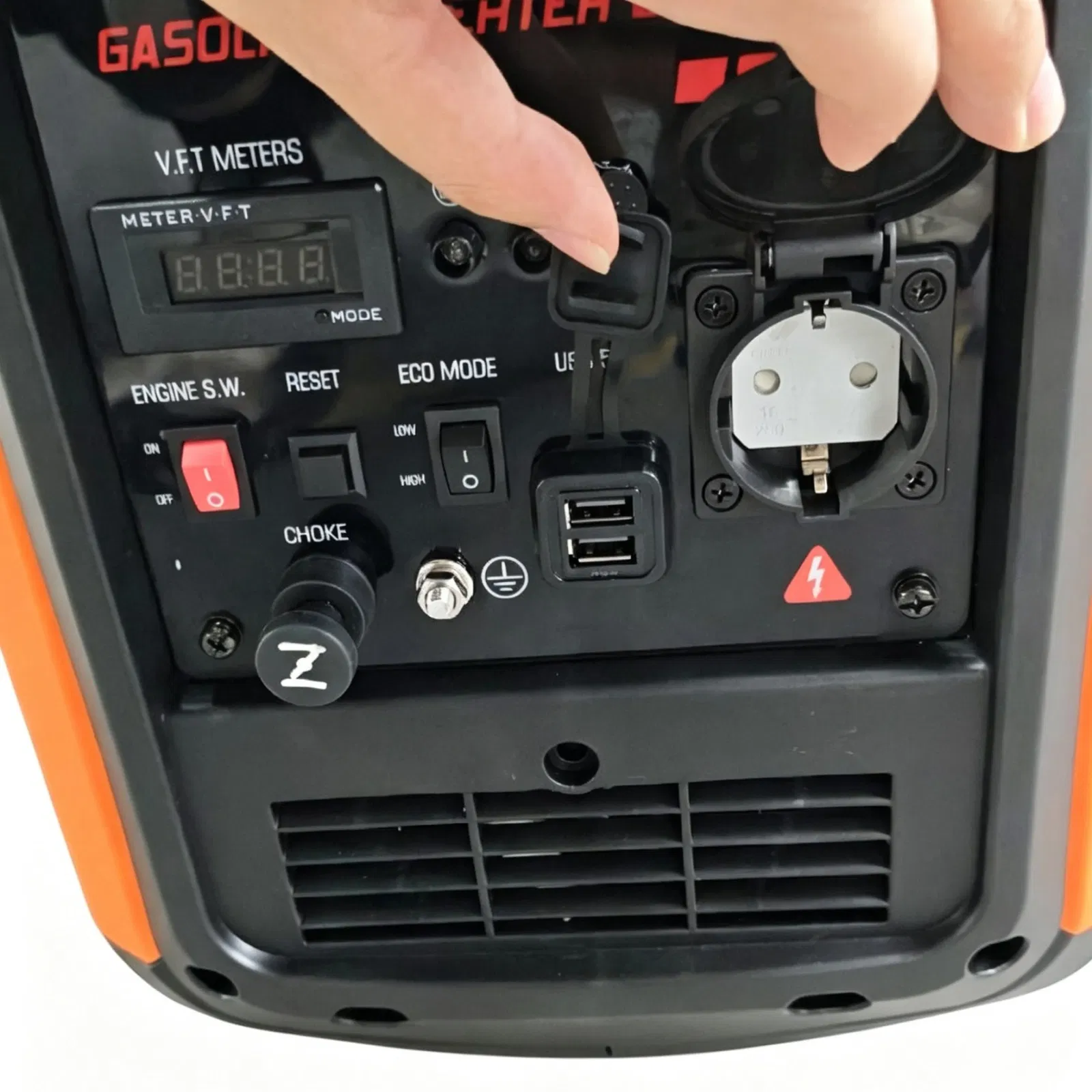 3300W 3600W مجموعة مولدات الغاز المحمولة مع منفذ USB