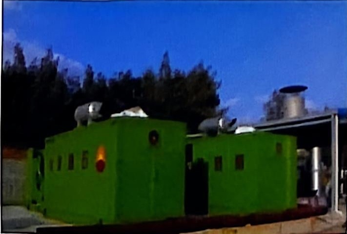 محطة توليد الطاقة من الغاز الحيوي جيتشاي 1400kw نموذج 1400GF-Z