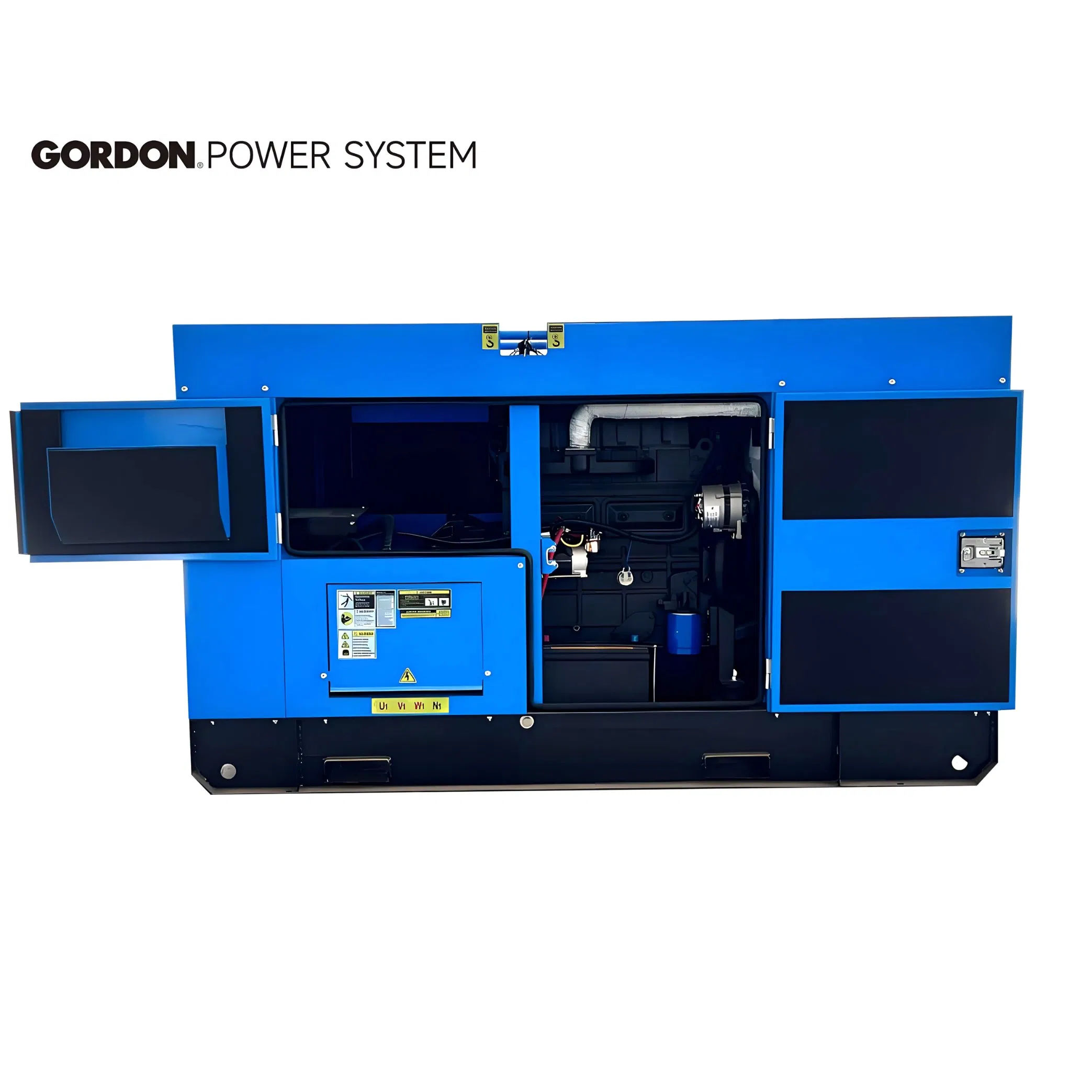 طاقة احتياطية صناعية 100kVA مباشرة من المصنع 3 مجموعة مولدات ديزل ثلاثية الطور