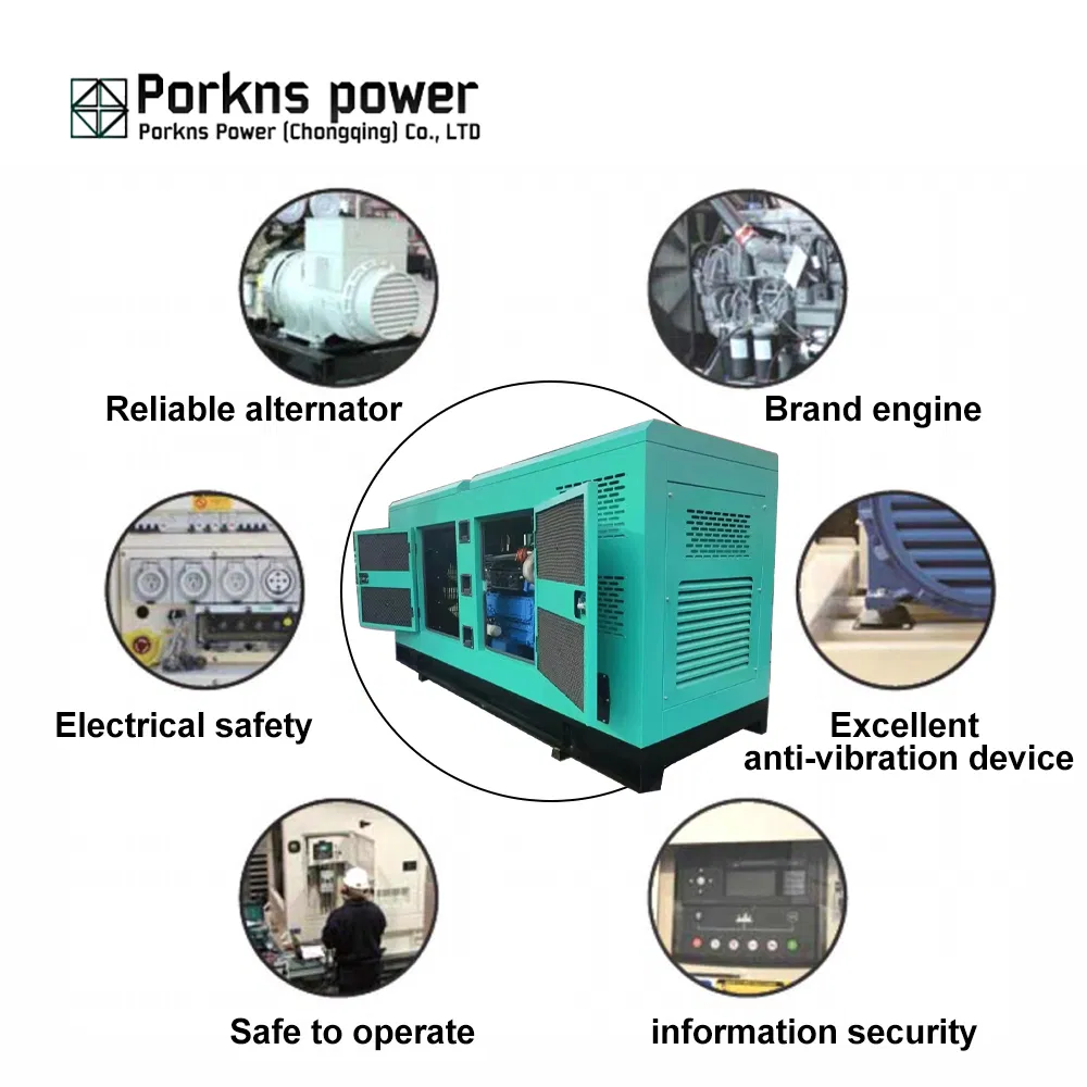 ثقيل 30kw 50kVA 100kVA 100kw 300kw 700kVA 850 كيلو فولت أمبير 2000kw 3000 كيلو فولت أمبير 4000 كيلو فولت أمبير بحري يوشاي 3 مولد كهربائي ثلاثي الأطوار