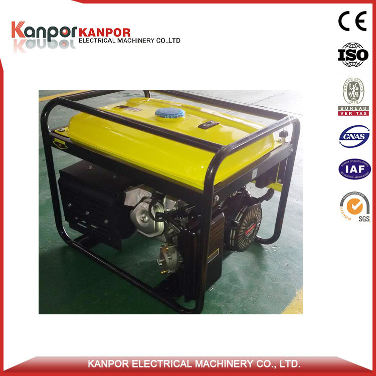 كانبور 5kw مجموعة مولدات ثنائية الوقود (غاز البترول المسال والبنزين)