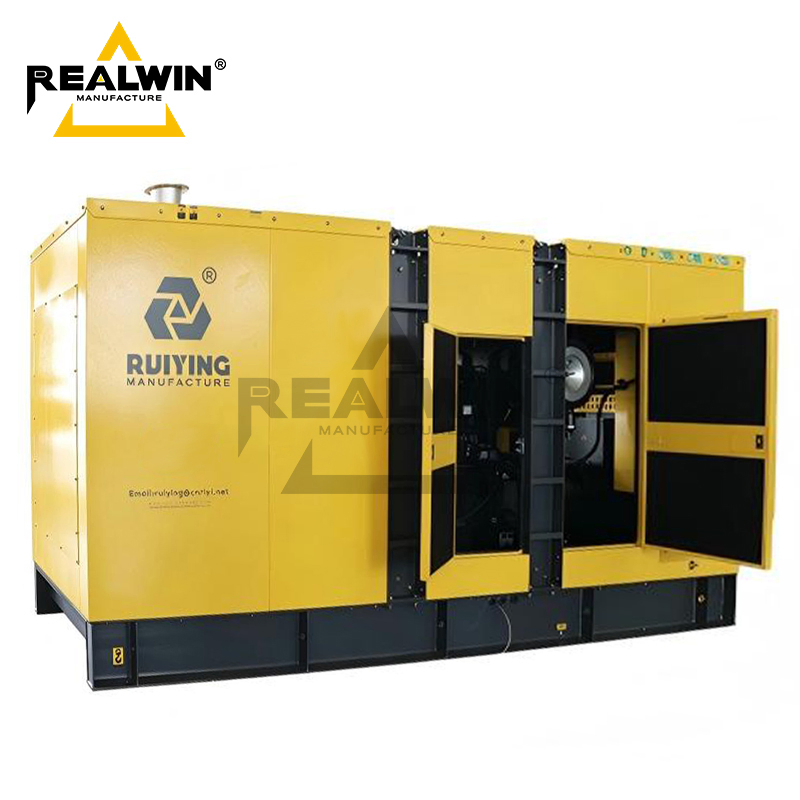 مجموعة مولدات عالية الكفاءة عازلة للصوت للطوارئ في حديقة اللوجستيات 380kw