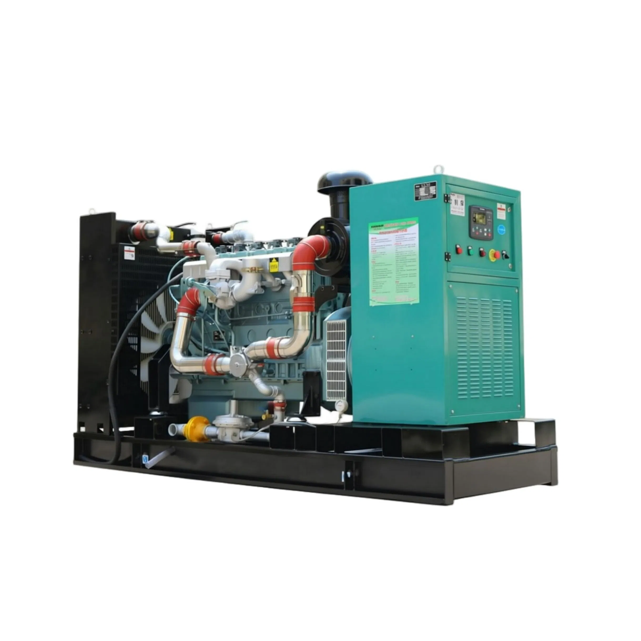 مجموعة مولدات الغاز الطبيعي المثبتة على هيكل متحرك 150kw لتوفير الطاقة الكهربائية المستمرة