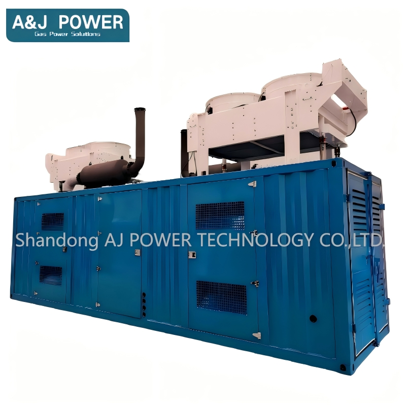 700kw 50Hz 1500rpm مولد غاز طبيعي مزدوج الوقود LNG CNG LPG محرك يوتشاي مولد الطاقة 3 مرحلة غاز طبيعي ميثان خالي محرك غاز محطة الطاقة