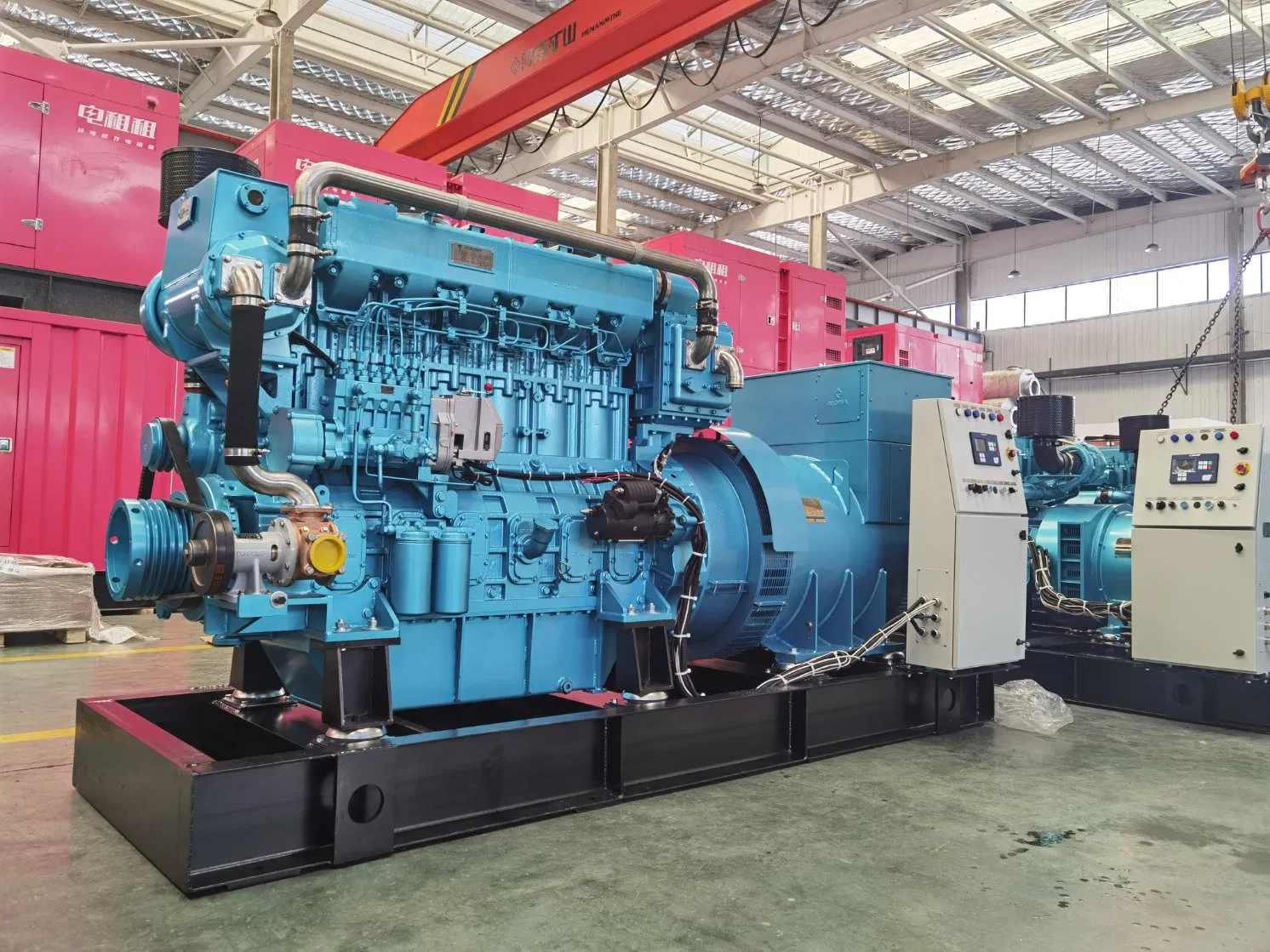 مجموعة مولدات الديزل البحرية بالجملة من المصنع 520kw