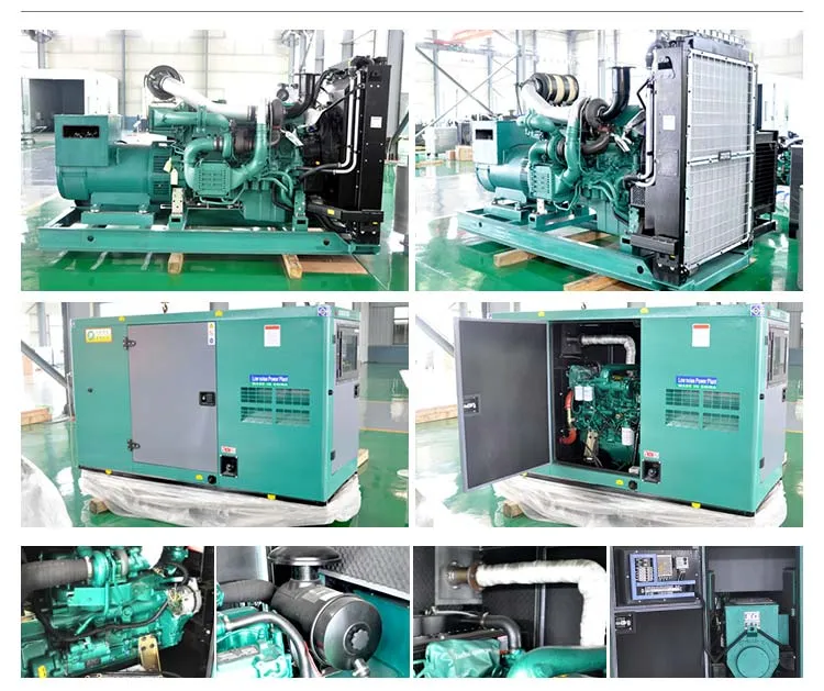 مولد كهربائي ديزل ثقيل الخدمة نوع صامت 400kw/500kVA
