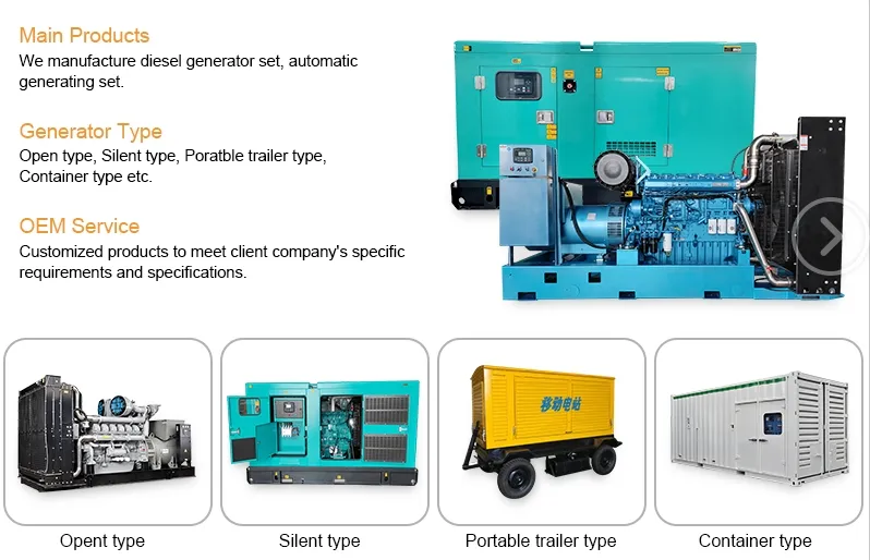 50kw مولد ديزل صامت احتياطي للطاقة الكهربائية